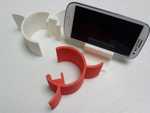 smartphone stand tipo b beta telefone celular Modelagem em 3d A impressão corexy o cura diy impressora ohb pandora 3d print model - Mito3D
