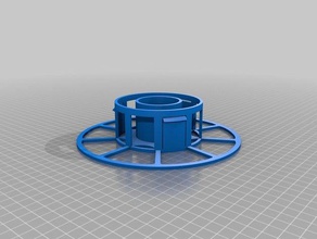 my customized configurable cable filament spool organization 3d print model - Mito3D