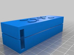 1800mah integy caso da bateria A impressão 3d 3d print model - Mito3D