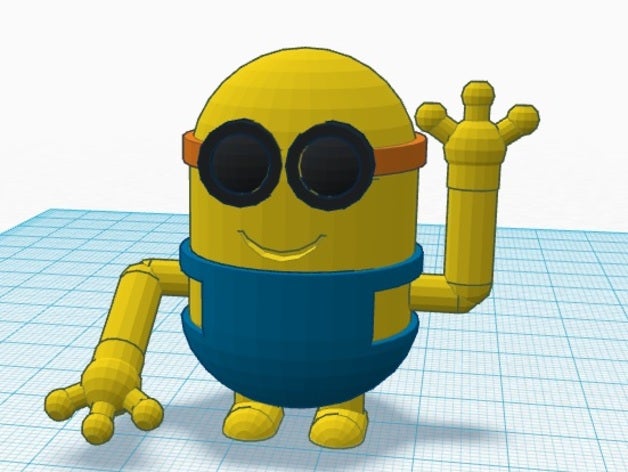 minion modular brinquedo & acessórios para jogos asseclas 3D print model - Mito3D