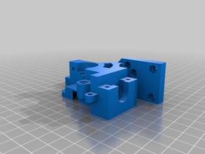 prusa i3 parts extruder body m3 3d printer extruders 3d print model - Mito3D