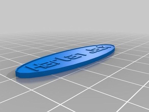 harlanjack Schlüsselanhänger angepasst 3d print model - Mito3D