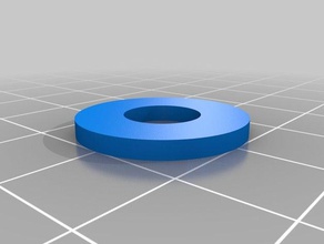 9mm id washer parts customized 3d print model - Mito3D