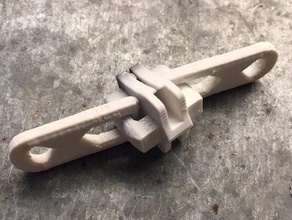 Reißverschluss ziehen zip zipperpull glide Reißverschluss-Schlitten 3d print model - Mito3D
