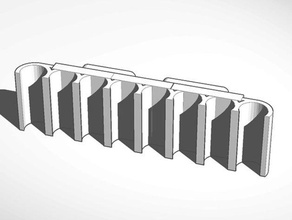 nerf dart titular barril Impressora 3d de peças nerfbarrel 3d print model - Mito3D