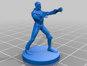 zombie creatures dungeons dragons figurine 3d print model - Mito3D
