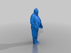 peter weibel people artist karlsruhe kinect reconstructme zkm 3d print model - Mito3D