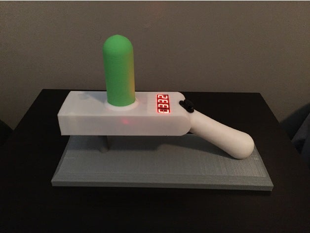 rick's portal gun rick & morty props 3D print model - Mito3D