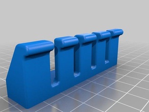 basit kablosu tutucu organizasyon 3d print model - Mito3D