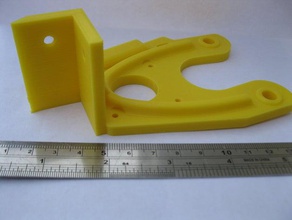 alternative solderless motor mount mostly printed cnc tools mpcnc 3d print model - Mito3D