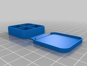 vitamins containers customized 3d print model - Mito3D