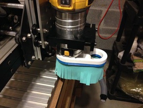 dewalt 611 dust shoe machine tools 3d print model - Mito3D