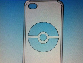 pokemon iphone case accessories 4 pokeball 3d print model - Mito3D