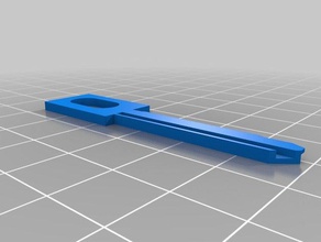 anahtar yedek parça Anahtarlık 3d print model - Mito3D