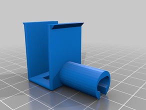 soporte para cargador e iphone de bâti mur chargeur d'iphone téléphone mobile 3d print model - Mito3D
