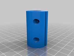 my customized axis coupler 5 10 parts 3d print model - Mito3D
