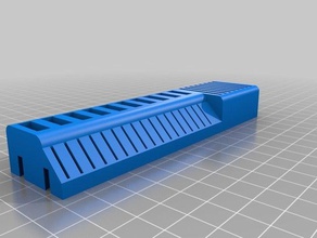 my customized usb stick sd card holder 10 organization 3d print model - Mito3D