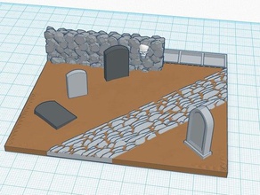 kings war infantry regiment base- graveyard games warhammer 3d print model - Mito3D