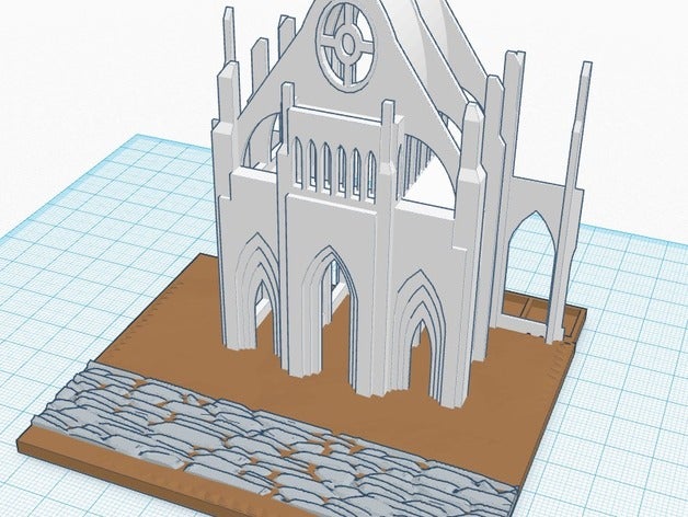 reis guerra regimento de base - catedral jogos warhammer 3D print model - Mito3D