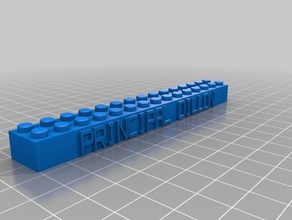 dillon construction toys customized 3d print model - Mito3D