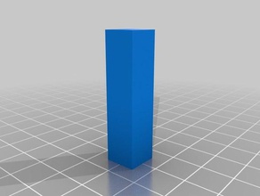 calibração do cubo A impressão 3d de testes personalizado 3d print model - Mito3D
