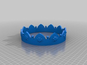 princess crown toy & game accessories 3d print model - Mito3D