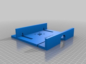 dremel router adjunto de la tabla La impresión en 3d 3d print model - Mito3D