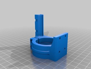 extruder mounting bracket - makergear m2 3d printer extruders 3d print model - Mito3D