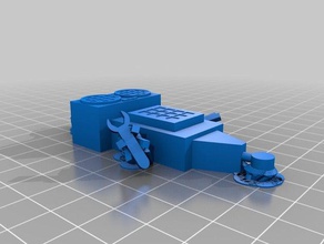 réducteurs trousseau de clés les signes et logos club la ftc un robotique 3d print model - Mito3D