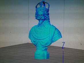 fancy king scansioni & repliche 3d print model - Mito3D