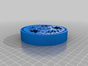 my customized herringbone planetary gear bearing optional honeycomb engineering 3d print model - Mito3D