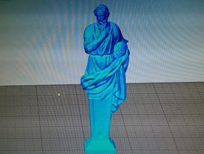 platón estatua exploraciones & réplicas escultura sulpture 3d print model - Mito3D
