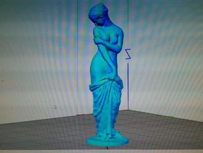 la modestia sculture 3d print model - Mito3D