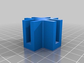 x-shelf organizzazione su misura 3d print model - Mito3D