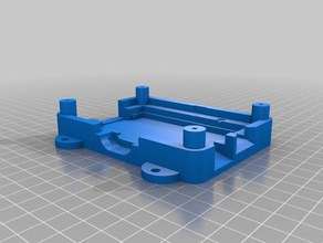 raspberry pi 1 model b Gehäuse - Elektronik octoprint openscad raspberrypi pi-Fall 3d print model - Mito3D