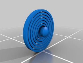 jiroskop mühendislik cbu bobin tasarım eğlenceli supportless oyuncak 3d print model - Mito3D