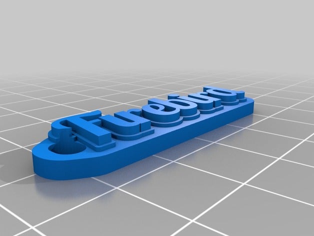 firebird keychain organization customized 3D print model - Mito3D
