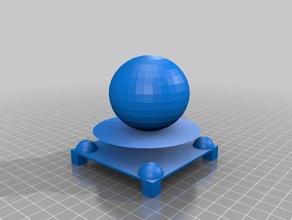 blue sculpture buildings & structures 3d print model - Mito3D