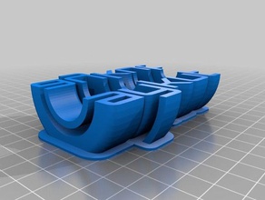 my customized round text sculpture sculptures 3d print model - Mito3D