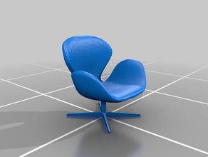 designer chair model furniture 3d print model - Mito3D