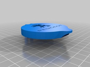peugeot 207 acqua coperchio del contenitore automotive 3d print model - Mito3D