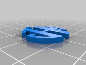 monogram takı özelleştirilmiş 3d print model - Mito3D