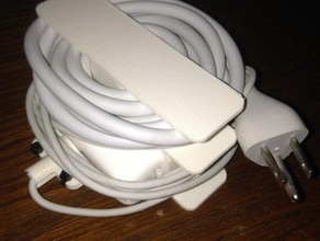 macbook pro cord spool 3d print model - Mito3D