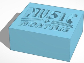 music4montage music 3d print model - Mito3D