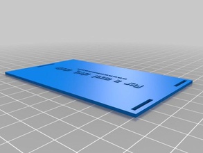 mavi aksesuarlar özelleştirilmiş 3d print model - Mito3D