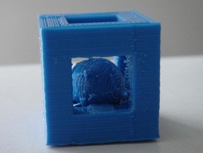 piccolo giocattolo portachiavi a anello sonaglio altri 3d in cattività 3d print model - Mito3D