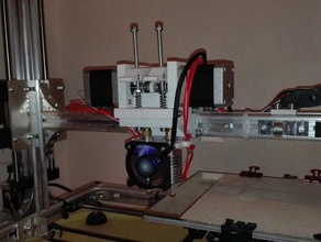 dual extruder 3d printer extruders k8200 3d print model - Mito3D