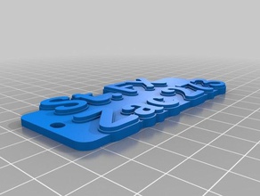 zac organization customized 3d print model - Mito3D