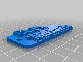 stfx michaela organization customized 3d print model - Mito3D