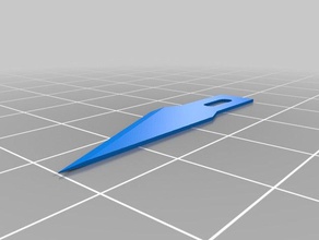 xacto blade hand tools exacto x-acto 3d print model - Mito3D